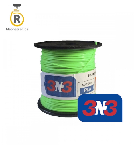 Imagen de Filamento 3N3 Impresora 3D - PLA Verde Fluor 500gr