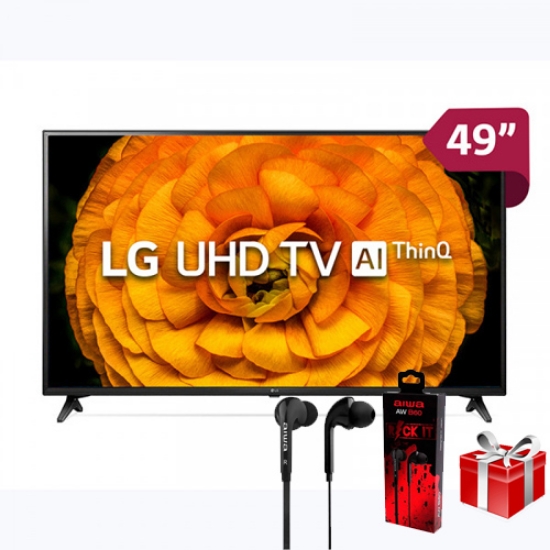 Imagen de TELEVISOR LG 49" LED SMART 4K UHD + AURICULAR AIWA DE REGALO