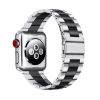 Imagen de Malla para Apple Watch 38/40MM Stainless Steel Silver/Black - HWMCMK094