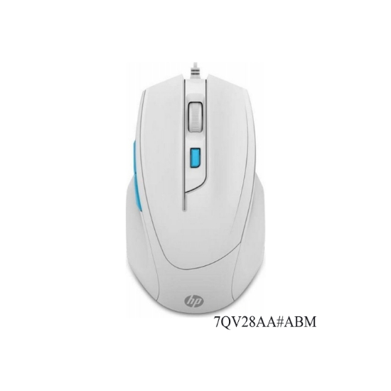Imagen de Mouse HP, M150, Gaming, Wired, USB, White, HACHPR198