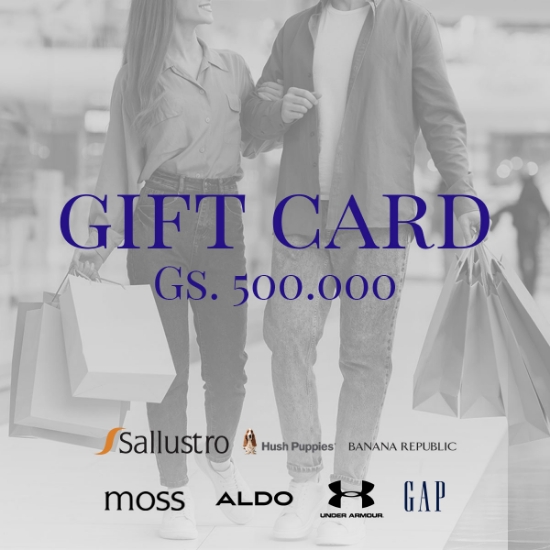 Imagen de Gift Card Gs. 500.000 Sallustro Multitiendas 
