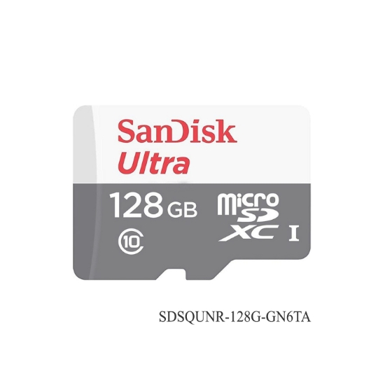 Imagen de Tarjeta de Memoria SanDisk, Ultra, 128GB, 100MB/s, C10, HMESAN140 - SanDisk, Ultra microSDXC, 128GB, 100MB/s, C10, HMESAN140