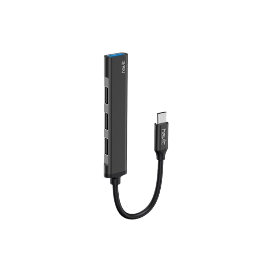 Imagen de Cable usb Havit HB41 Hub USB-C 4 Puertos HACHAV183