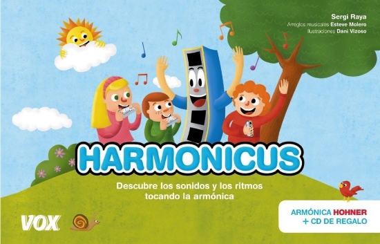 Imagen de HARMONICUS, Método de armónica para niños