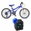 Imagen de Bicicleta Caloi New Rider Aro 20 Azul + Obsequio