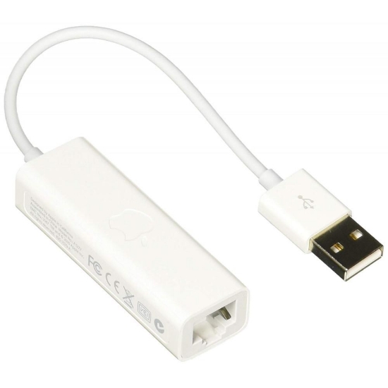 Imagen de Adaptador Apple USB A Ethernet MC704BE/A - Default Title
