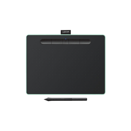 Imagen de Tableta Digital Wacom Intuos Medium, Bluetooth, Green - HTAWAC005