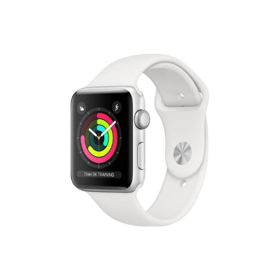 Imagen de Smartwatch Apple Watch S3 38mm, Silver Aluminum, With White Sport Band - HWTAPP522
