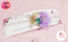 Imagen de Vinchas ajustable flor lila 