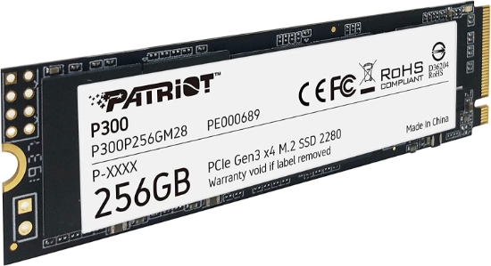 Imagen de DISCO SSD M.2 256GB PATRIOT NVME P300P256GM28