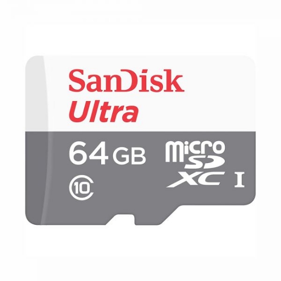 Imagen de MEMORIA MICRO SD 64GB SANDISK ULTRA 100MB/S