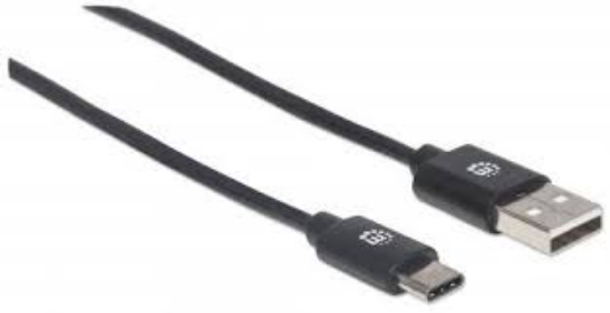 Imagen de Cable usb MANHATTAN A USB TIPO C 2MTS 354974