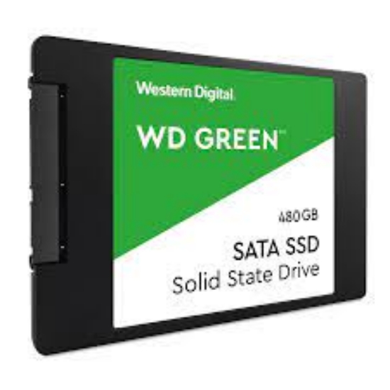 Imagen de DISCO SSD 480GB WESTERN DIGITAL GREEN SATA3 2.5"