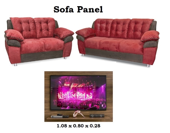 Imagen de Combo Sofa  Berlin + Panel 