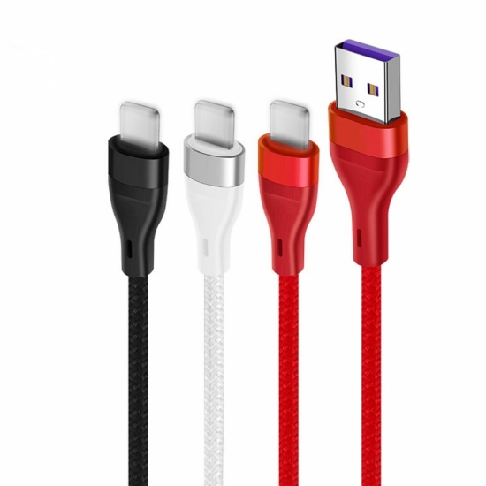 Imagen de Cable KOLKE USB para Iphone 1M 2A KCC-5575 BLANCO