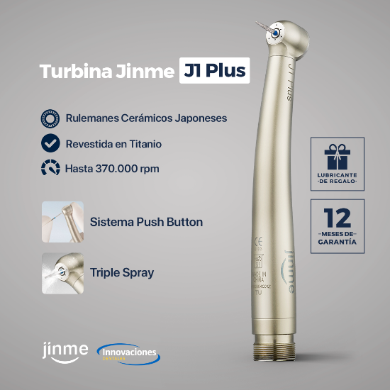 Imagen de Turbina Dental J1 Plus Jinme