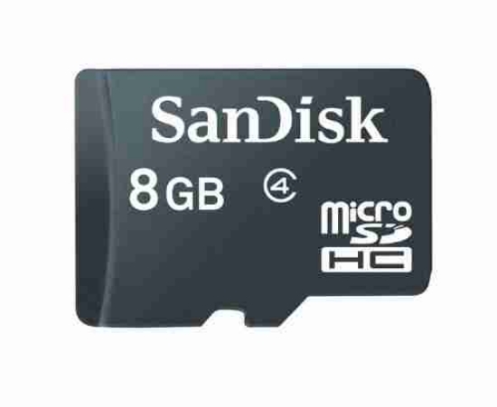 Imagen de MEMORIA MICRO SD SANDISK 8GB 80MB/S