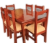 Imagen de Juego de Comedor Carioca de 6 sillas 