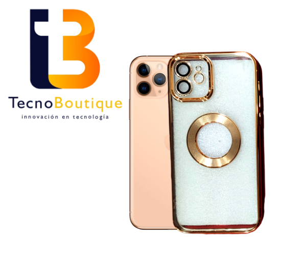 Imagen de Case Iphone 12 Pro Borde Metalizado