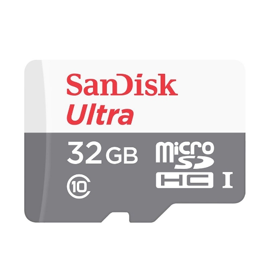 Imagen de Memoria Micro SD 32GB C10 ULTRA SanDisk 100MB/S 