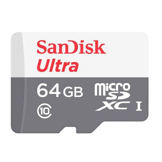 Imagen de Memoria Micro SD 64GB C10 ULTRA SanDisk
