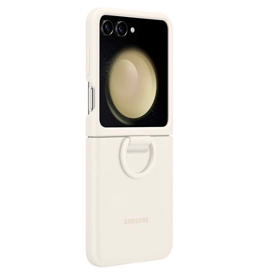 Imagen de Case Samsung Z Flip 5 Silicone Cream