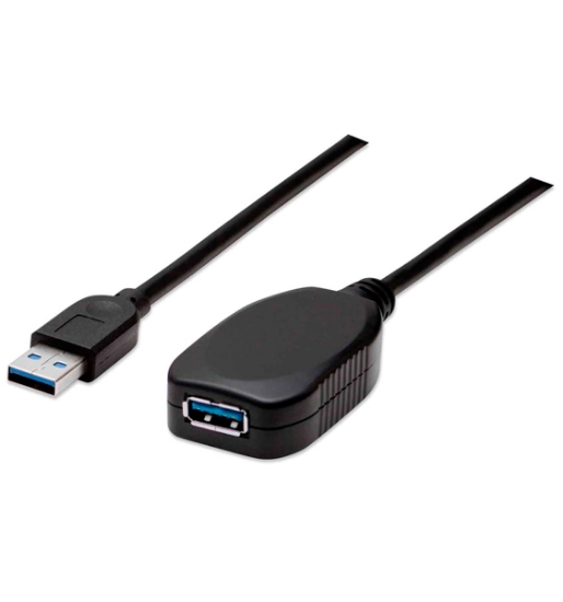 Imagen de Cable USB Extensor Manhattan M/H 5M 3.0 5GBPS