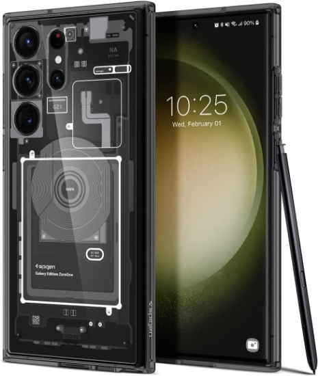 Imagen de Spigen Carcasa ultra híbrida para Galaxy S23 Ultra - Zero One