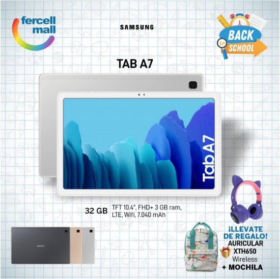 Imagen de TABLET SAMSUNG GALAXY TAB A7 32GB 10.4"LTE