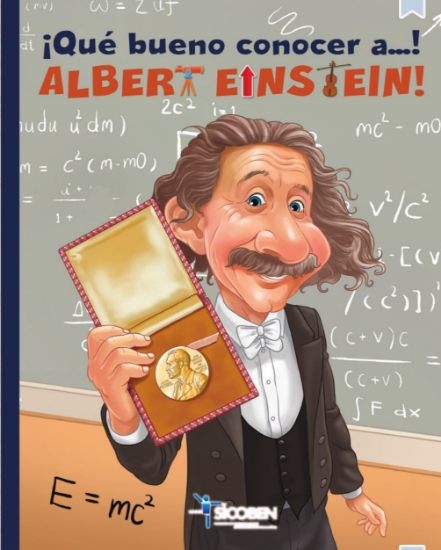 Imagen de Libro Personajes famosos Albert Einstein 