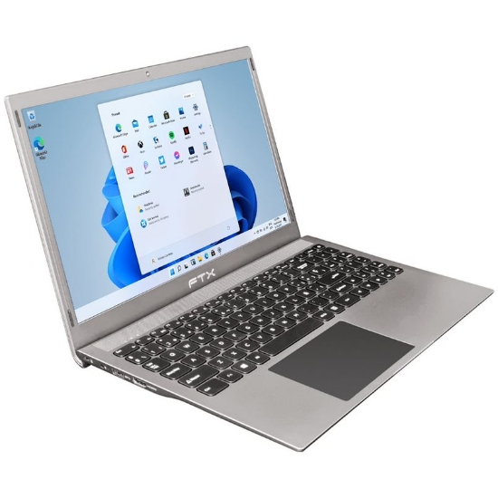 Notebook FTX 15N-NB11L1LA Celeron 1.1 GHz /4GB /SSD 128GB / W11 / 15.6" HD / Color Gris N15DP7
