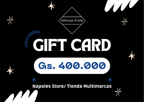 Imagen de Gift Card Gs. 400.000 Napoles Store 