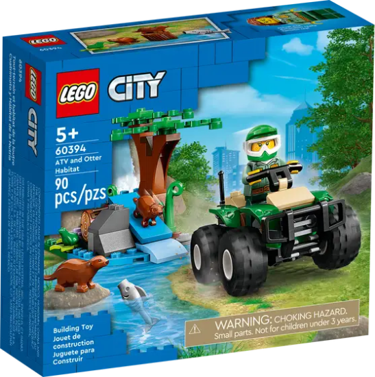 Imagen de LEGO CITY cuatrimoto y habitat de la nutria 