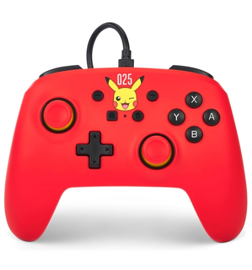Imagen de Control Nintendo Switch Powera - Laughing Pikachu