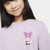 Imagen de Remera Nike Tshirt Butterfly Rose Kids.