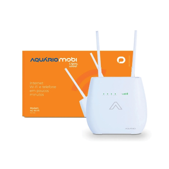 Imagen de Modem Router Wi-Fi con Chip Aquario MD-4000