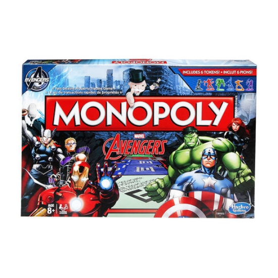 Juego De Mesa Hasbro B0323 Monopoly Avengers