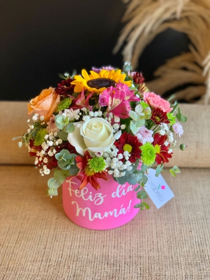 Imagen de Box floral feliz día mamá